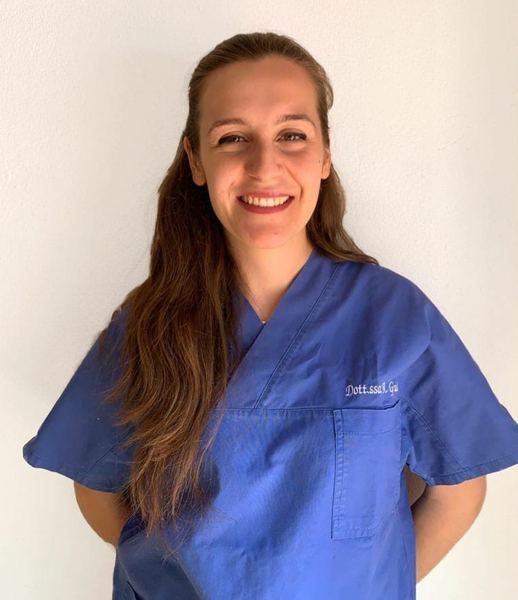 La Dott.ssa Alessia Gualco, igienista